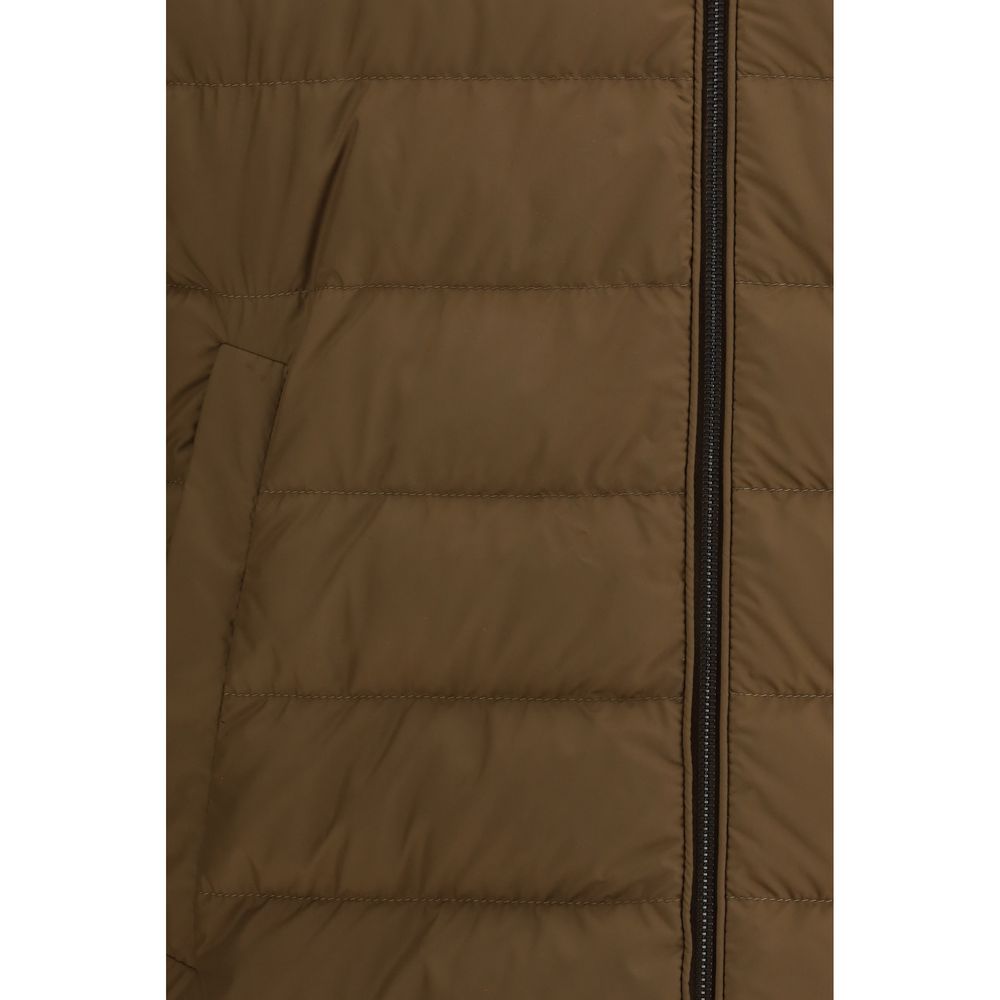 Moncler Brown Polyester Coat