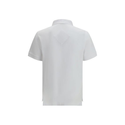 Canada Goose White Cotton Polo Shirt