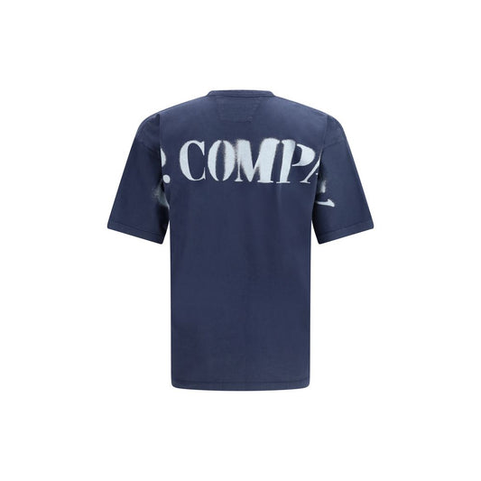 C.P. Company Blue Cotton T-Shirt