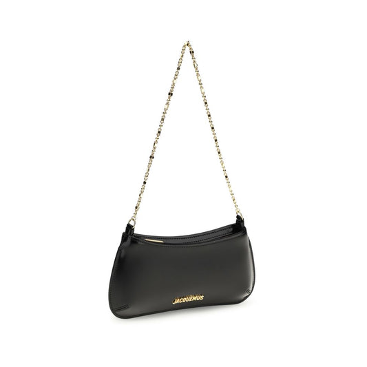 Jacquemus Black Calf Leather Bos Taurus Shoulder Bag