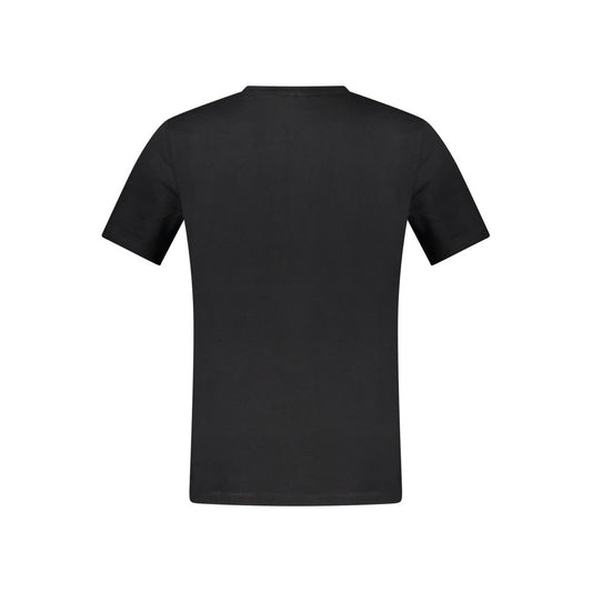 Hugo Boss Black Cotton Men T-Shirt