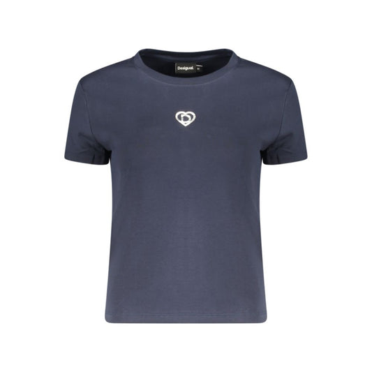 Desigual Blue Cotton Women's T-Shirt