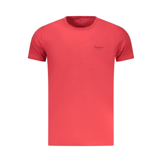 Pepe Jeans Rosso Cotton Men's T-Shirt