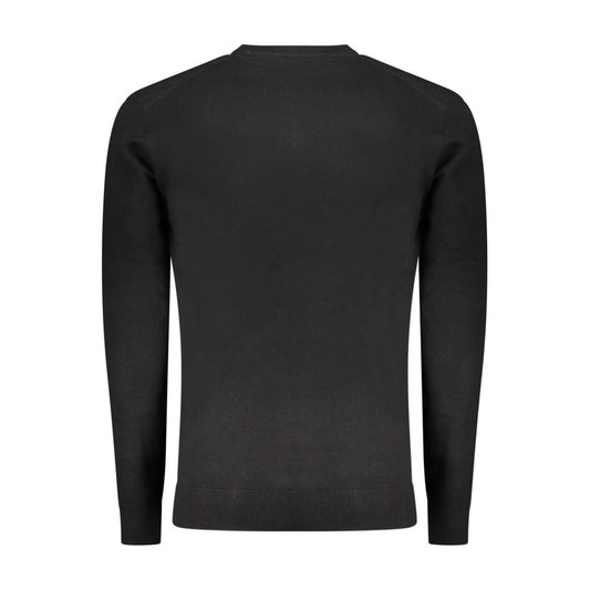 Accademia Militare Black Cotton Men's Sweater