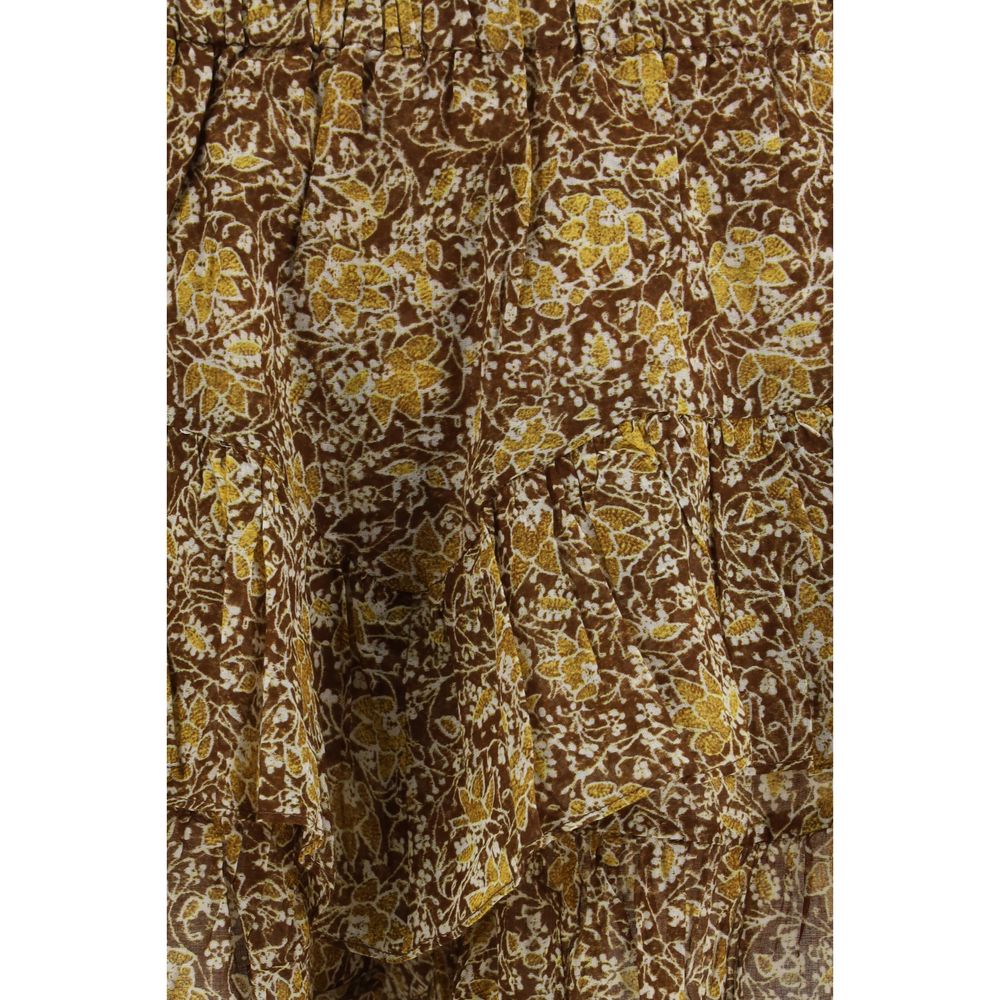 Marant Etoile Bicolor Cotton Short And Mini Shorts