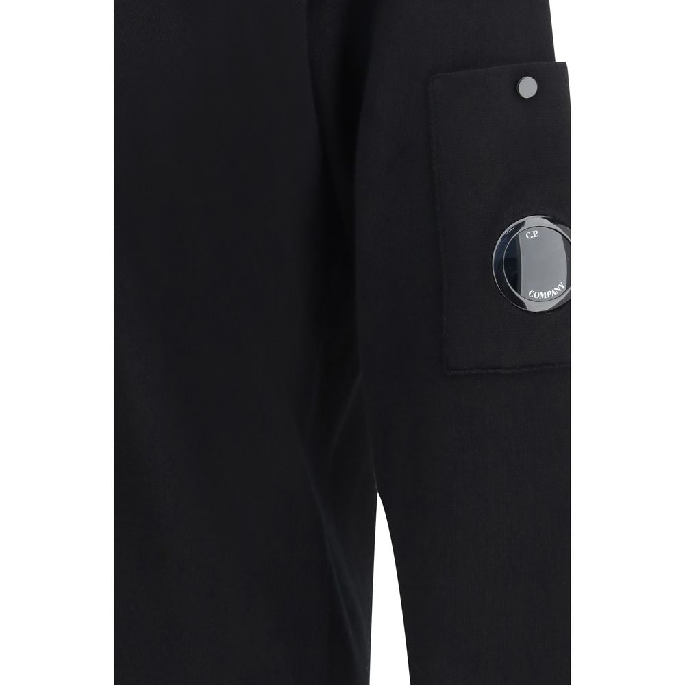 C.P. Company Black Cotton Sweatshirt