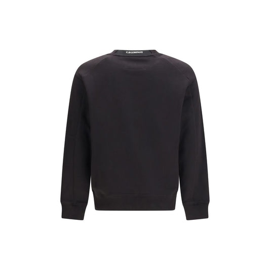 C.P. Company Black Cotton Sweatshirt