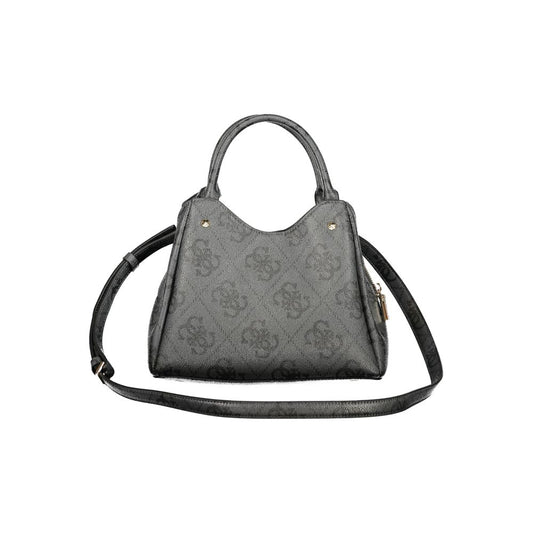 Guess Jeans Nero Poliuretano Women Handbag