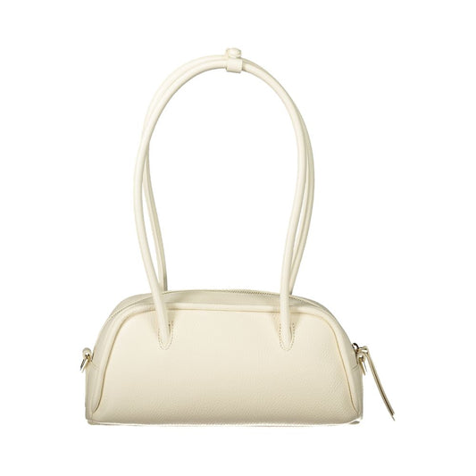 Coccinelle White Leather Handbag