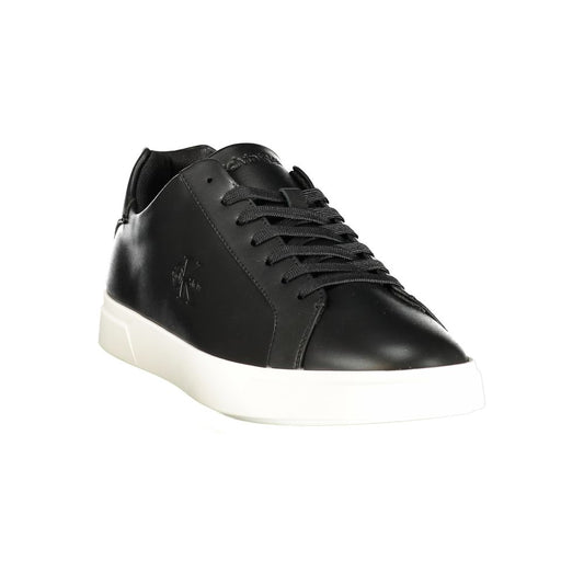 Calvin Klein Black Polyester Athletic Sneakers