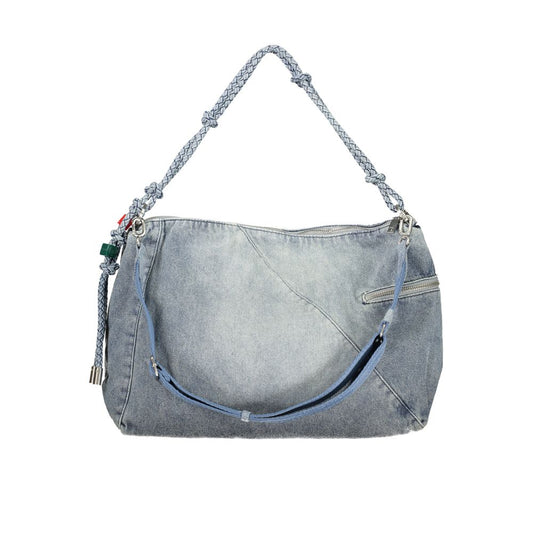 Desigual Azzurro Cotton Women Handbag