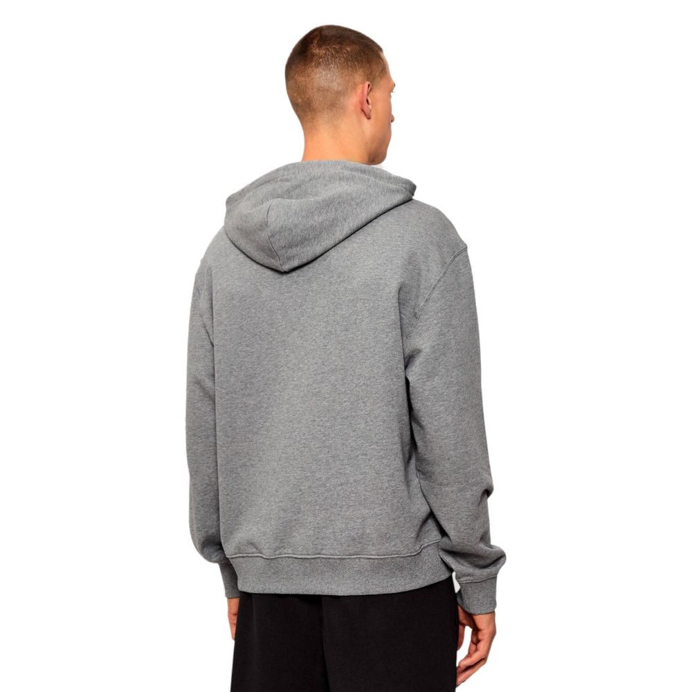 Calvin Klein Jeans Gray Cotton Hoodie