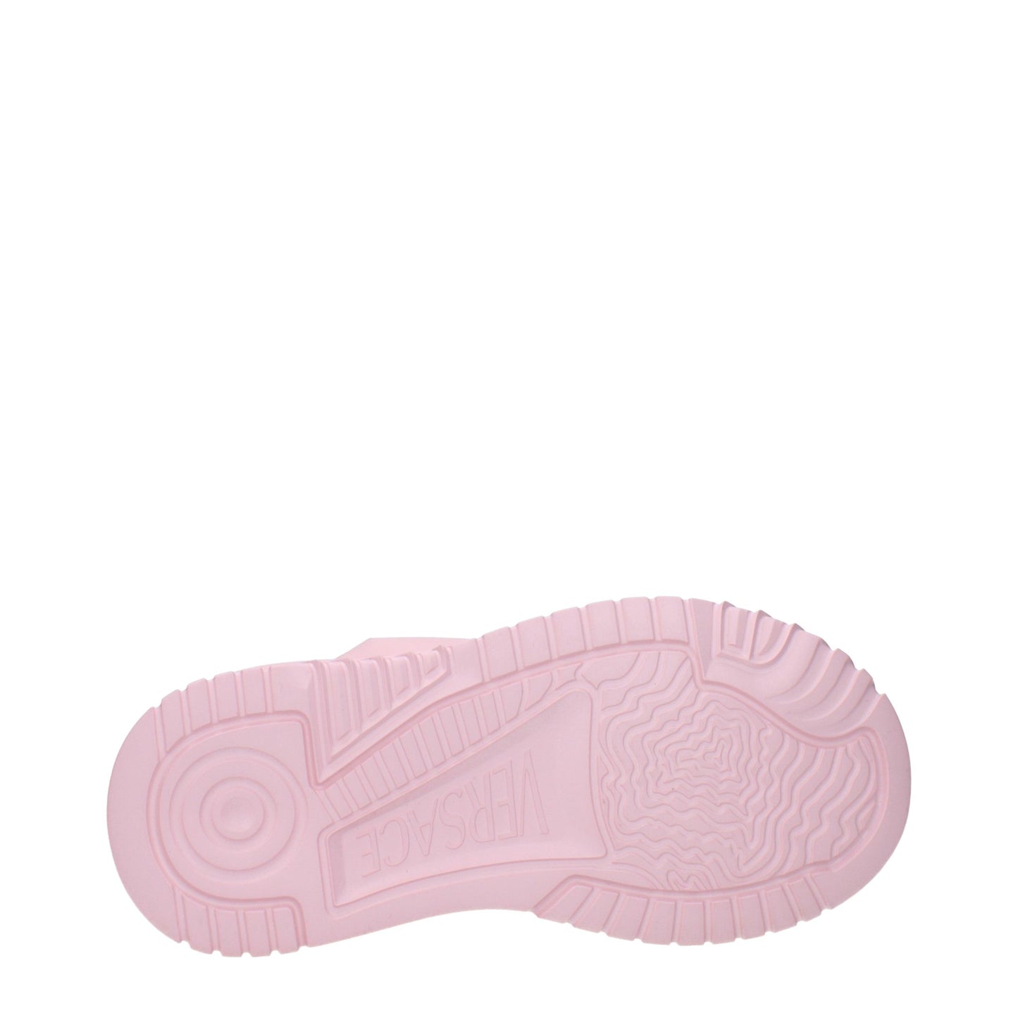 Versace Pink Leather Chunky Sneakers