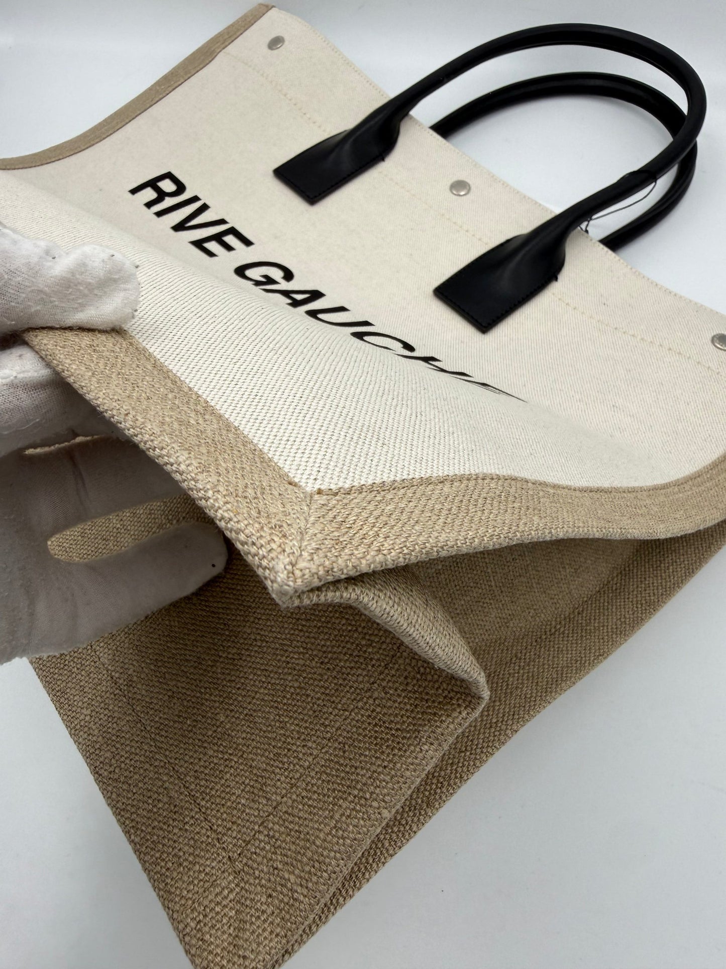 Saint Laurent SAINT LAURENT Rive Gauche Large Tote Bag