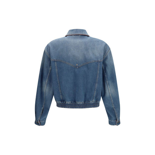 Versace Blue Cotton Clothing