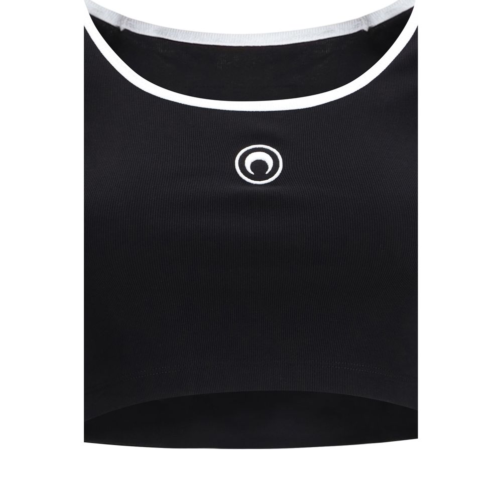 Marine Serre Black Cotton Sportswear