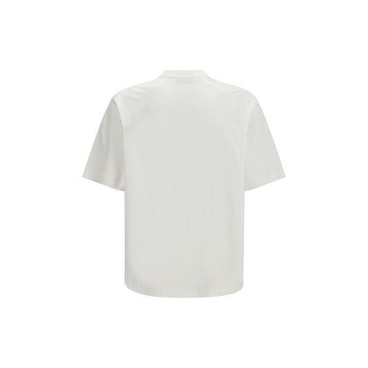 LAMINAR White Cotton T-Shirt