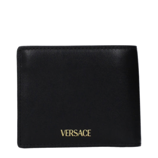 Versace Black Leather Wallet