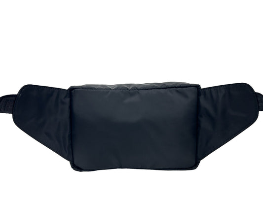 Versace Medusa Black Nylon Belt Bag Waist Fanny Pack Purse