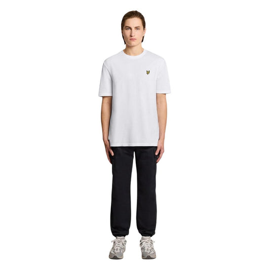 Lyle & Scott White Cotton T-Shirt