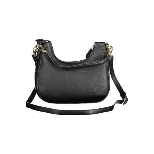 Mario Valentino Black Polyurethane Women Bag