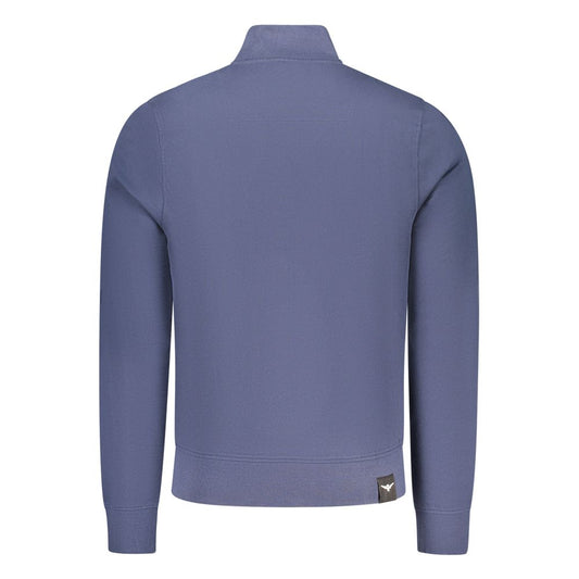 Accademia Militare Blue Cotton Men Sweatshirt