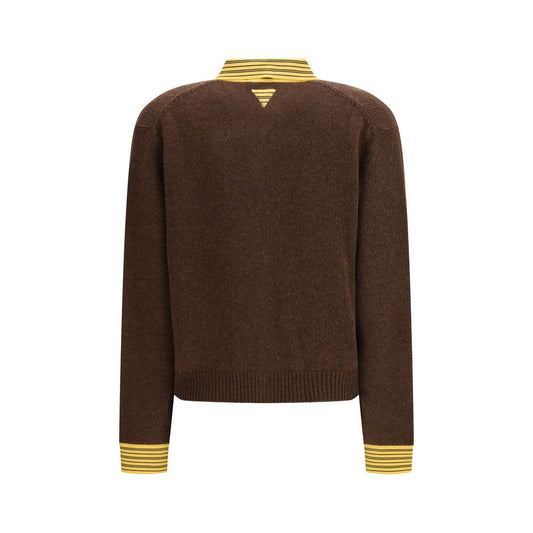 Prada Brown Cashmere Cardigan