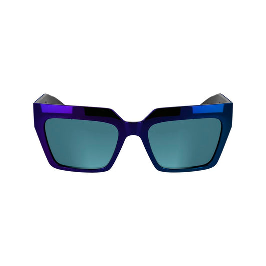 Karl Lagerfeld Blue Injected Sunglasses