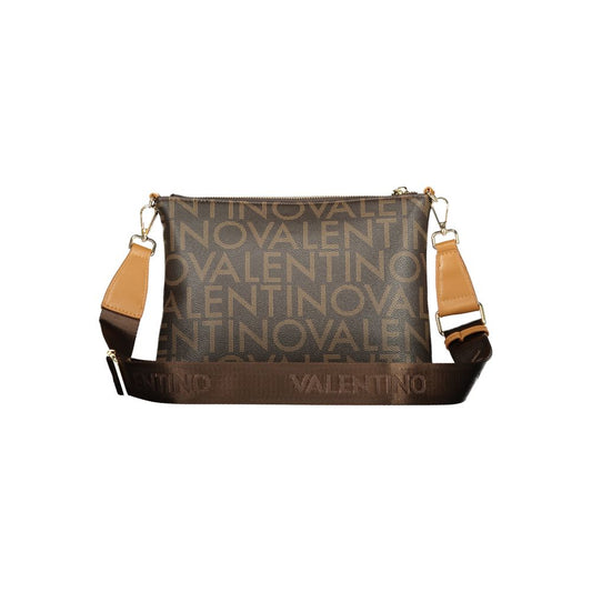 Mario Valentino Brown Polyurethane Women's Bag
