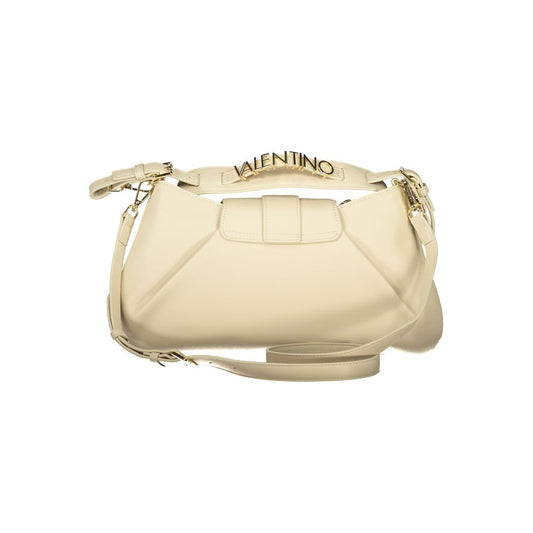 Mario Valentino Damen-Handtasche aus beigem Polyurethan