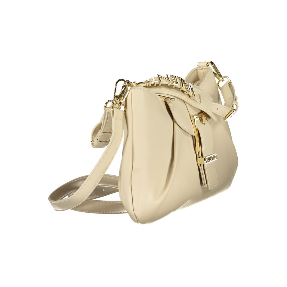Mario Valentino Damen-Handtasche aus beigem Polyurethan