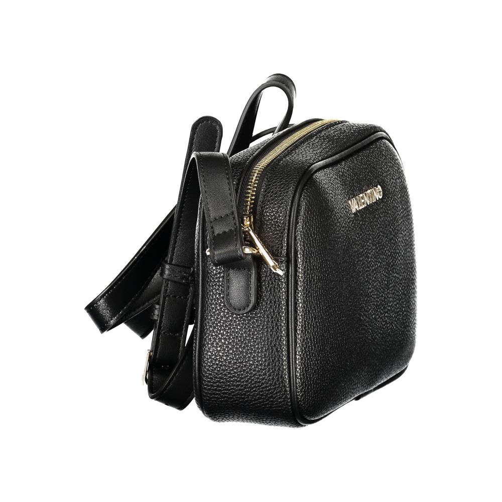 Mario Valentino Black Polyurethane Women's Bag