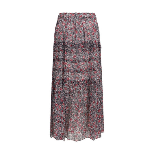 Isabel Marant Étoile Purple Cotton Long Skirt