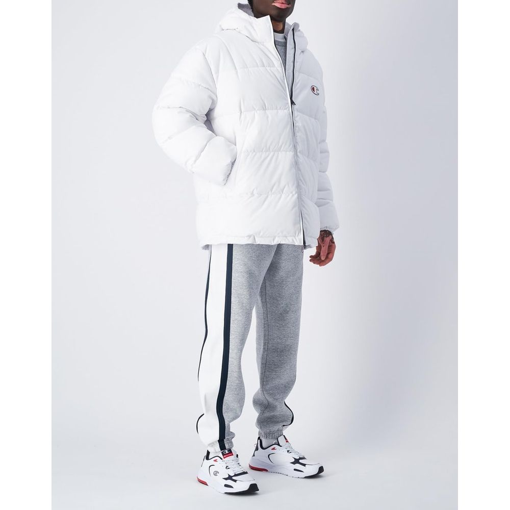 Champion Weißer Polyester-Parka
