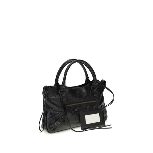 Balenciaga Black Lamb Ovis Aries Shoulder Bag