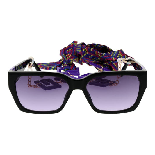 Guess schwarze Sonnenbrille aus Kunststoff