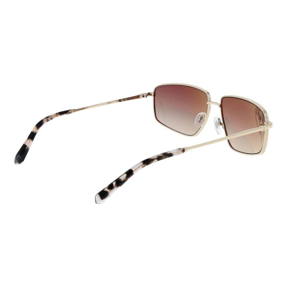 Guess Goldene Metallsonnenbrille