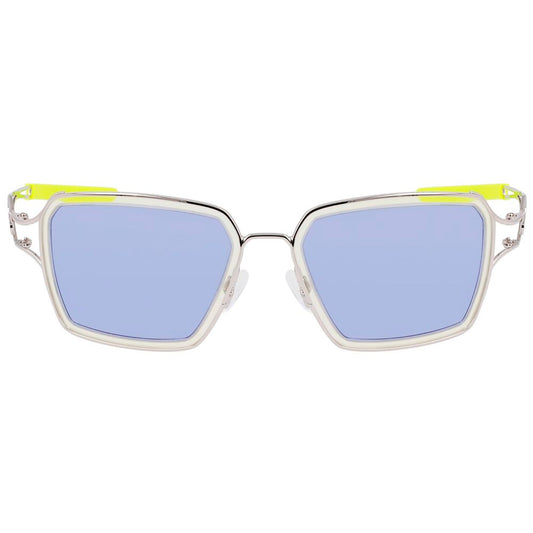 Nike Gray Metal Sunglasses