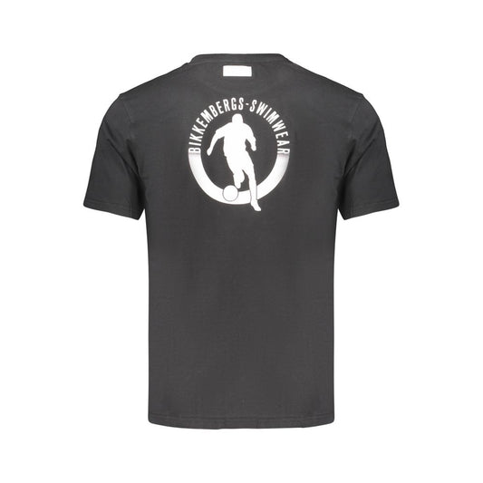 Bikkembergs Black Cotton Men's T-Shirt