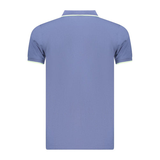 Norway 1963 Blue Cotton Men's Polo Shirt