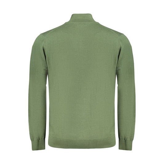 Norway 1963 Verde Cotton Men's Cardigan