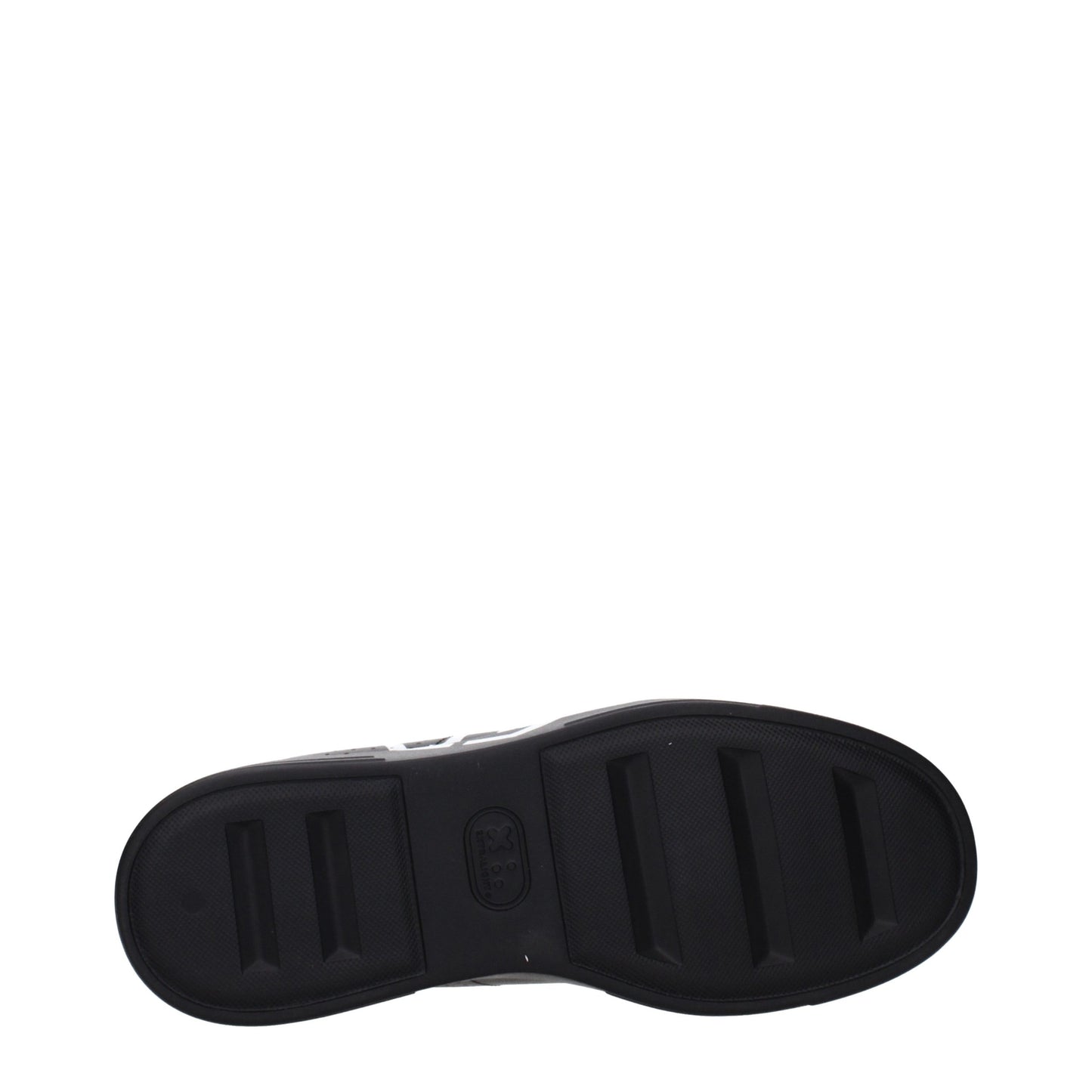 Philipp Plein Black Leather Low Top Sneakers