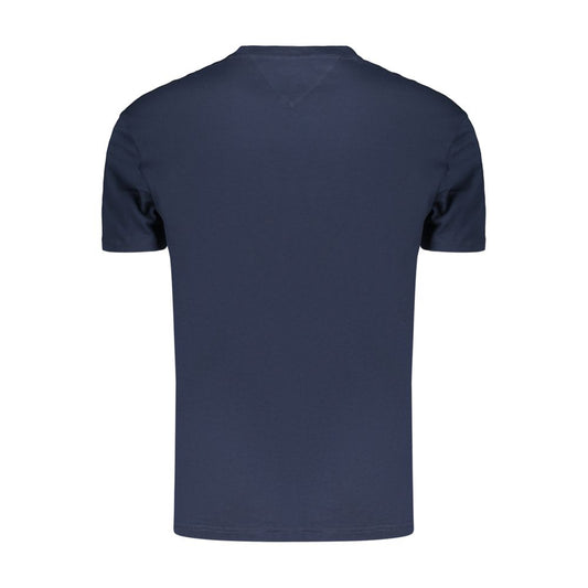 Tommy Hilfiger Blue Cotton Men's T-Shirt