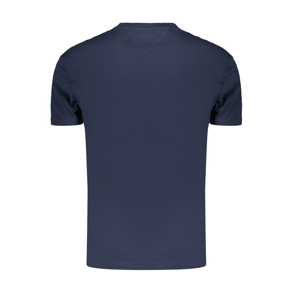 Tommy Hilfiger Blue Cotton Men's T-Shirt