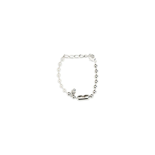 Alexander McQueen White Brass Bracelet