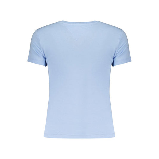 Tommy Hilfiger Azzurro Cotton Women's T-Shirt