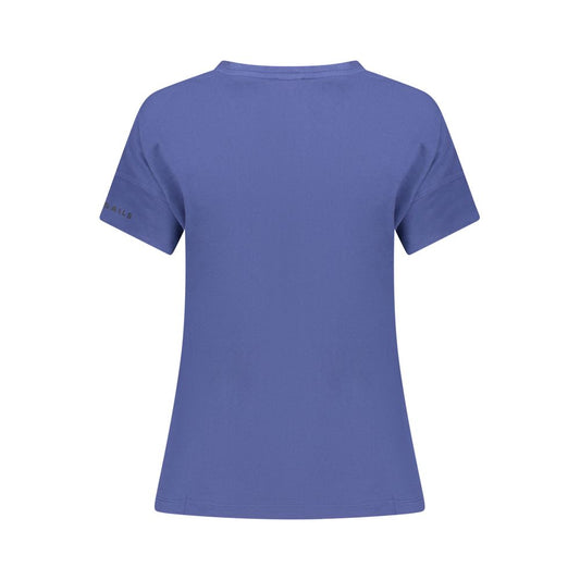 North Sails Blue Cotton Women T-Shirt