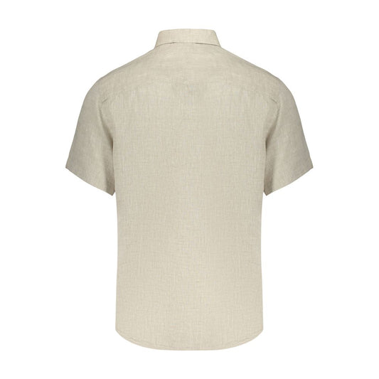 North Sails Beige Linen Men's Shirt