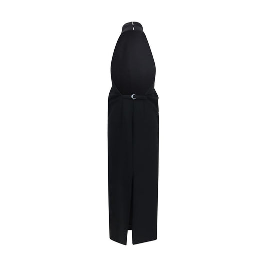 Khaite Black Polyester Cocktail Dress
