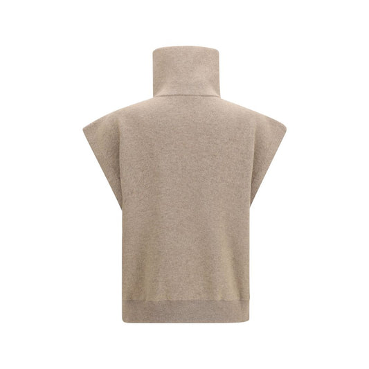 Brunello Cucinelli Beige Cashmere Cardigan